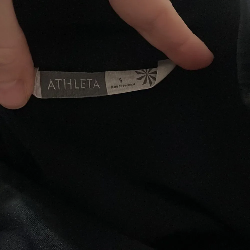 Athleta Black Tennis Skater Flare Mini Skirt S